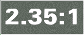1.85:1 aspect ratio