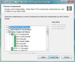 cole2k media advanced codec pack