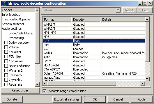 You should now be able to enjoy AC3, DTS, OGG mutli channel files in full.